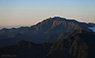 夕陽を受ける仙丈ケ岳のサムネイル
